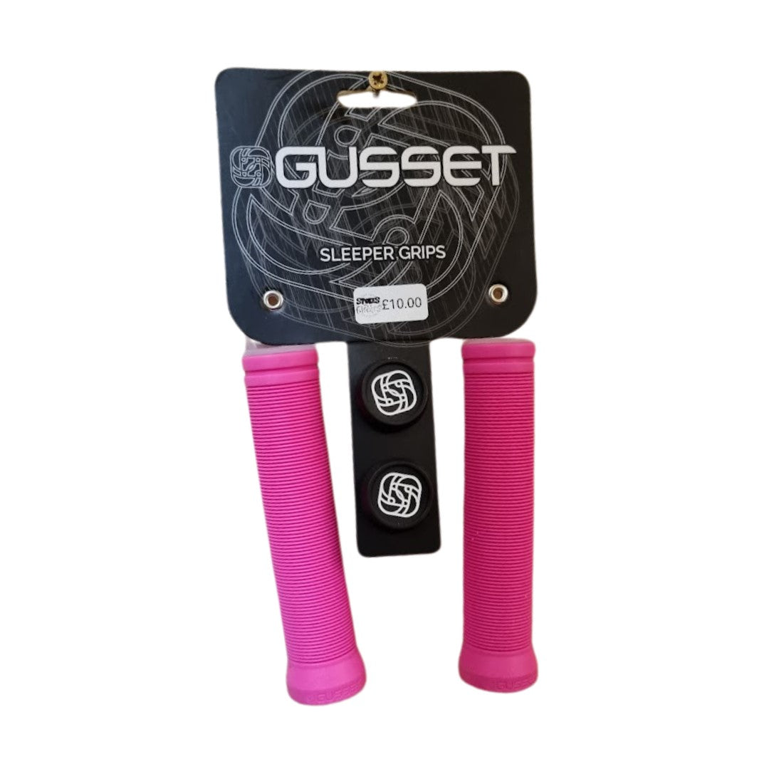 Gusset Sleeper Grip Pink